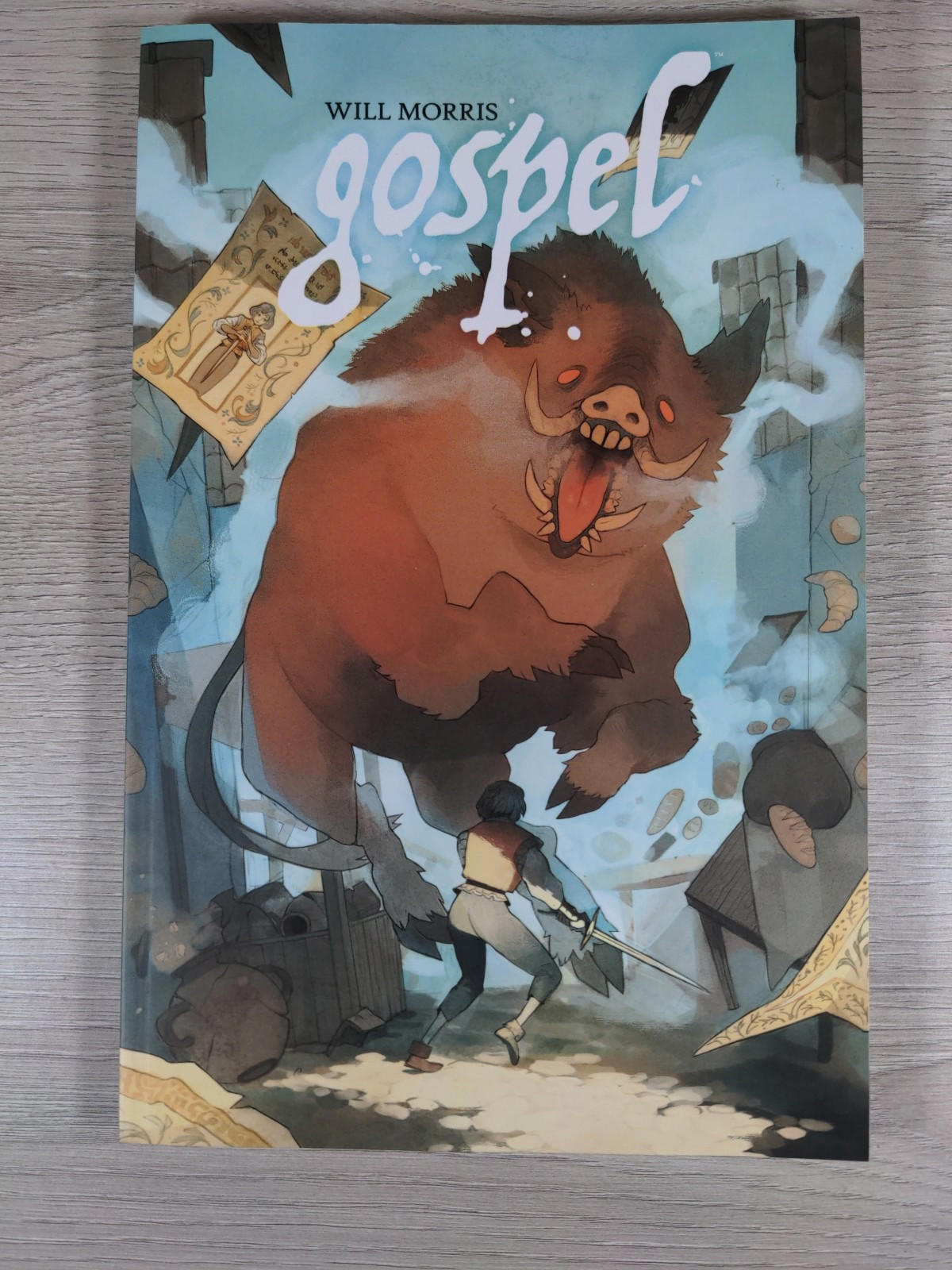 Will Morris Gospel Paperback Gospel Comics Graphic Novel 2023 With Bookmark