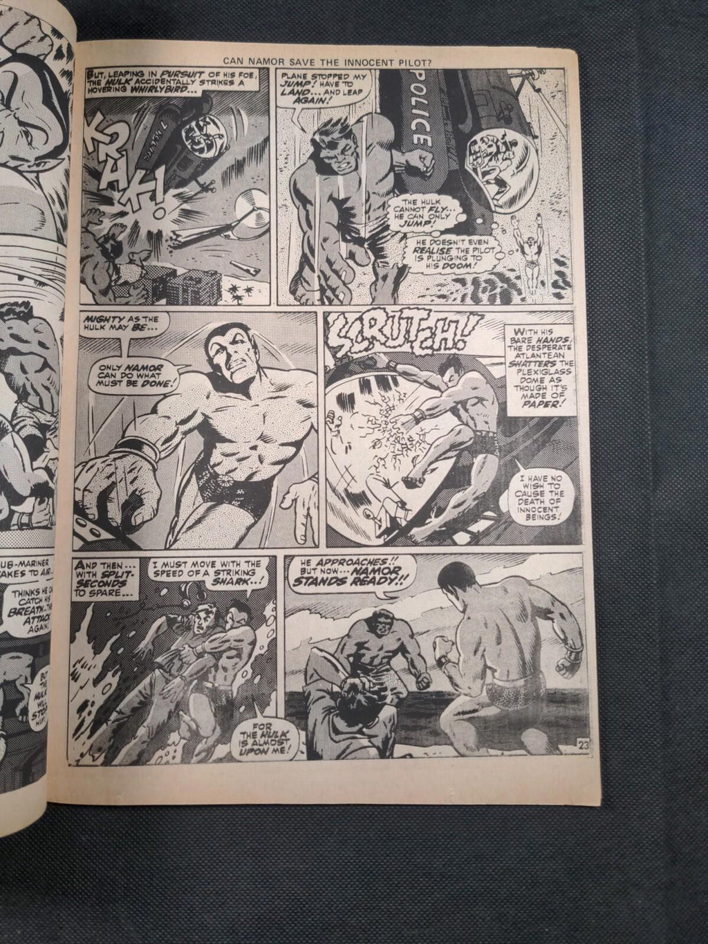 Mighty World of Marvel Issue No 43 July 1973 Vintage Marvel UK - Vintage Comic - Retrorama UK