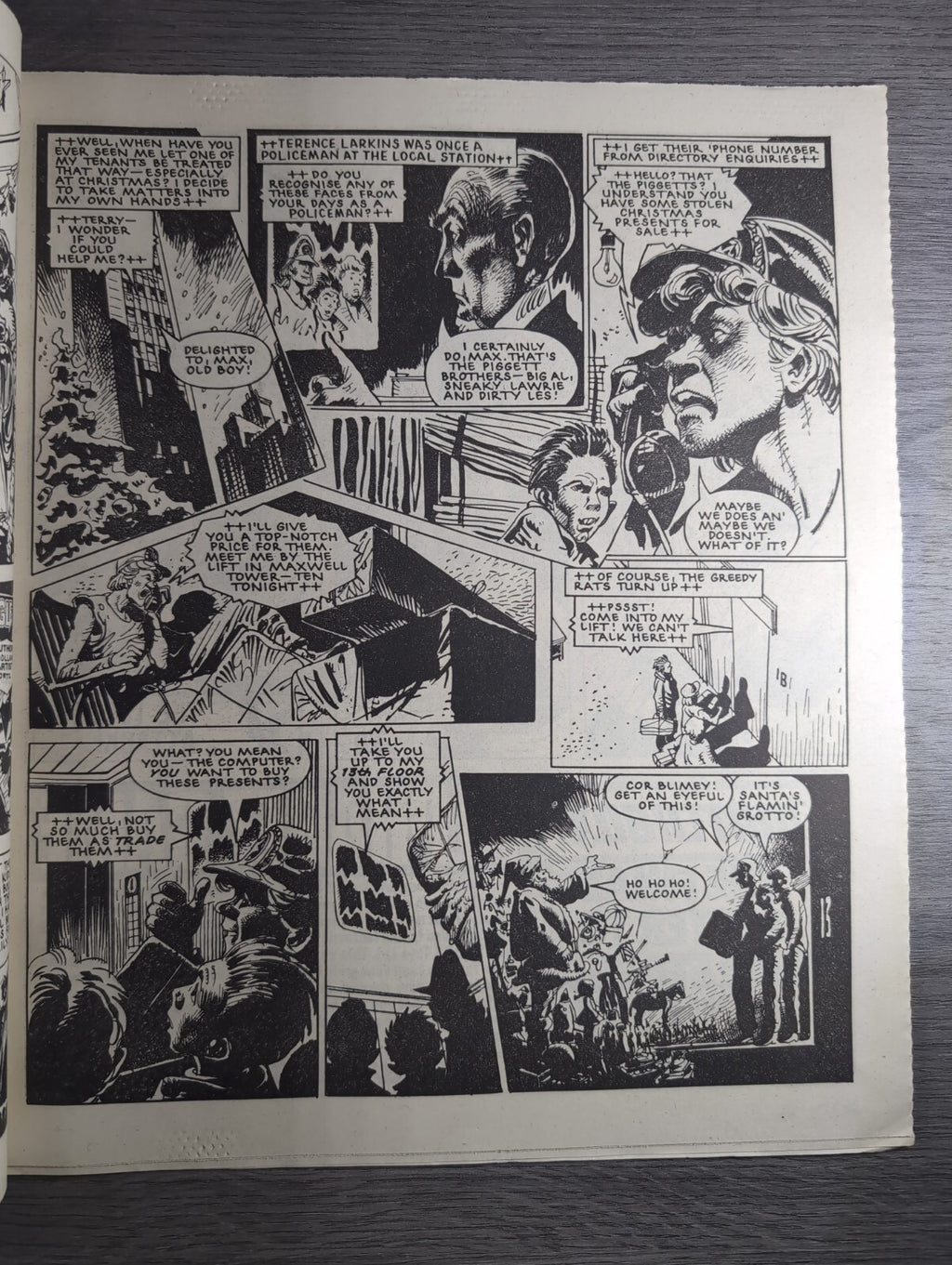Eagle Comic Issue No. 248 20th December 1986 Vintage Retro UK Comic