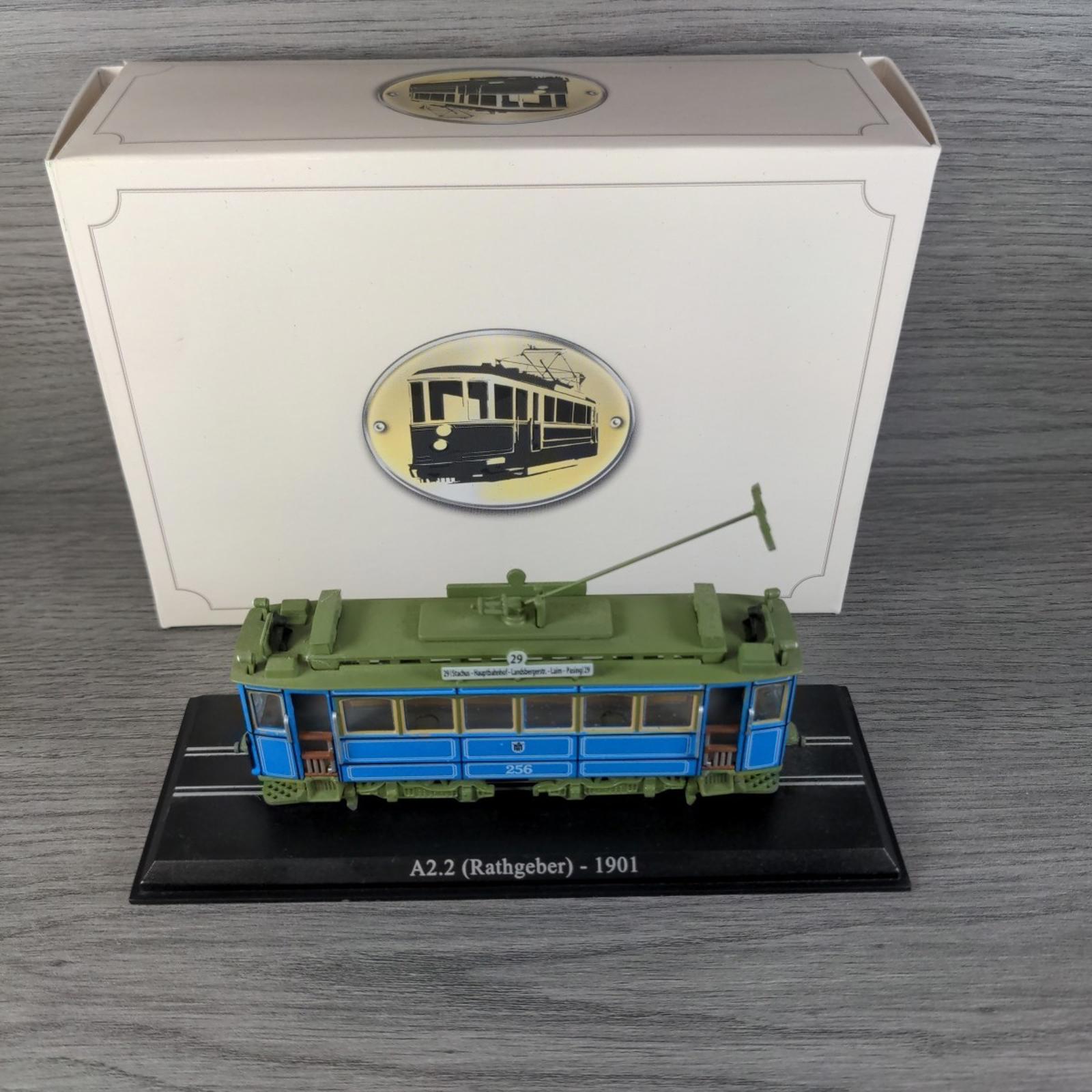 Atlas Editions Trams Of The World A2.2 (Ratgerber) - 1901 Model