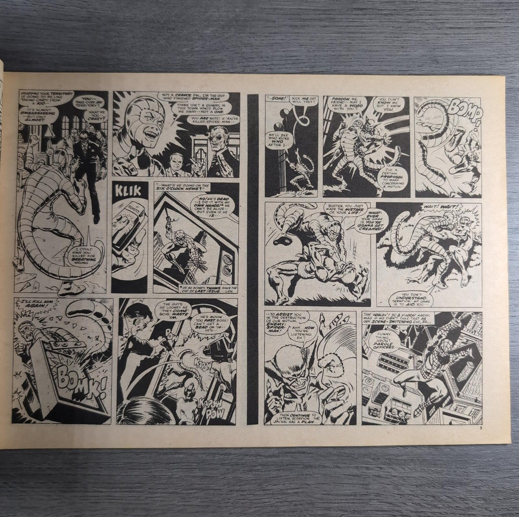 Super Spider-Man With The Super Heroes No. 195 Marvel Comics 3rd November 1976