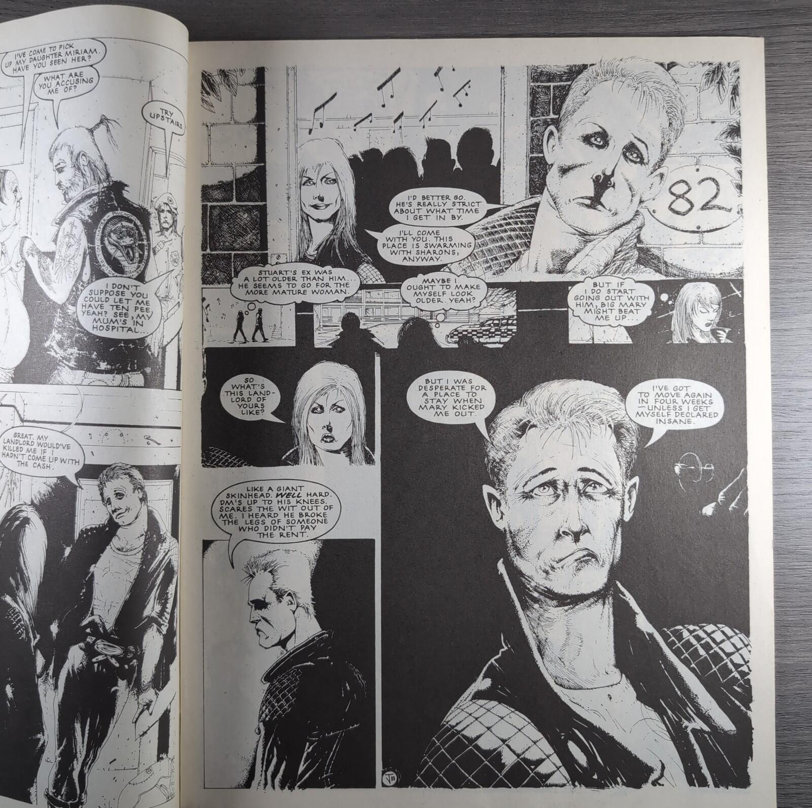 2000AD Prog 587 Featuring Judge Dredd 13th August 1988 Vintage Comic