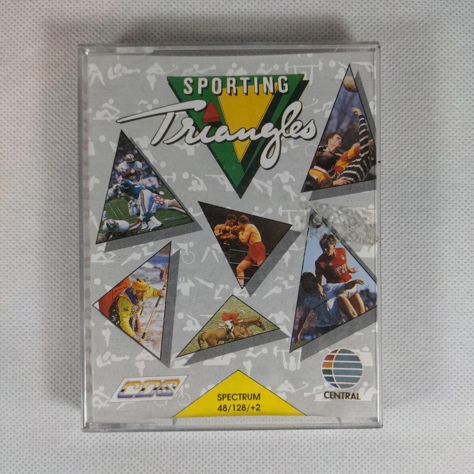 Sporting Triangles ZX Spectrum 48K 128K Game Cassette Tested & Working