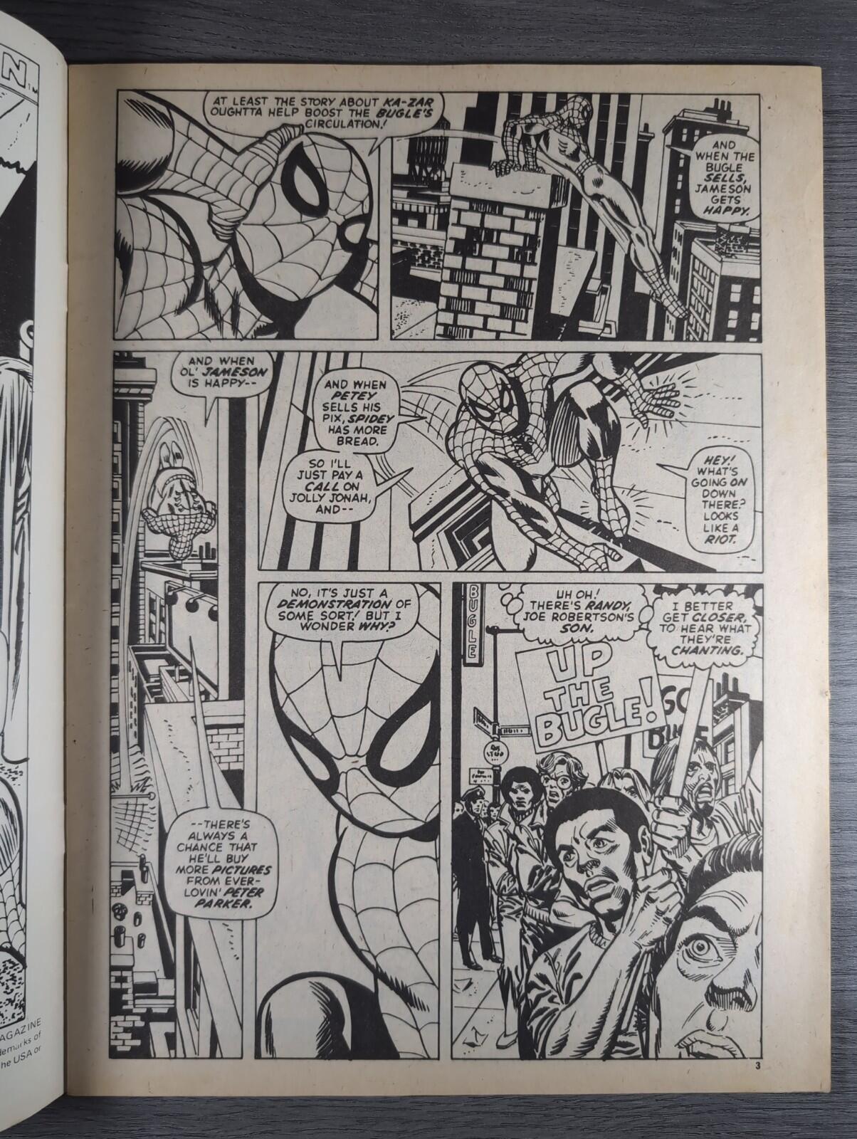 Spider-Man Comics Weekly No148 Marvel Comics UK 13th December 1975 Vintage Comic