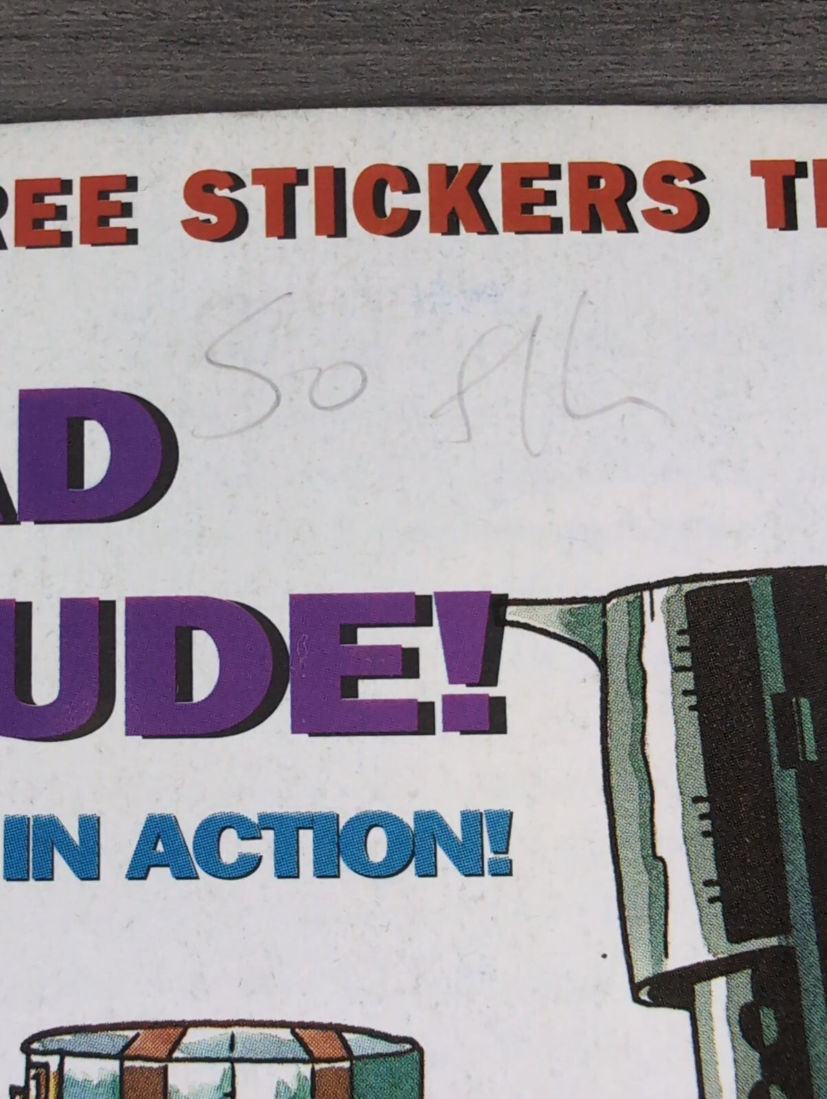 2000AD Prog 829 Featuring Judge Dredd Comic 3rd April 1993 Comic + Stickers