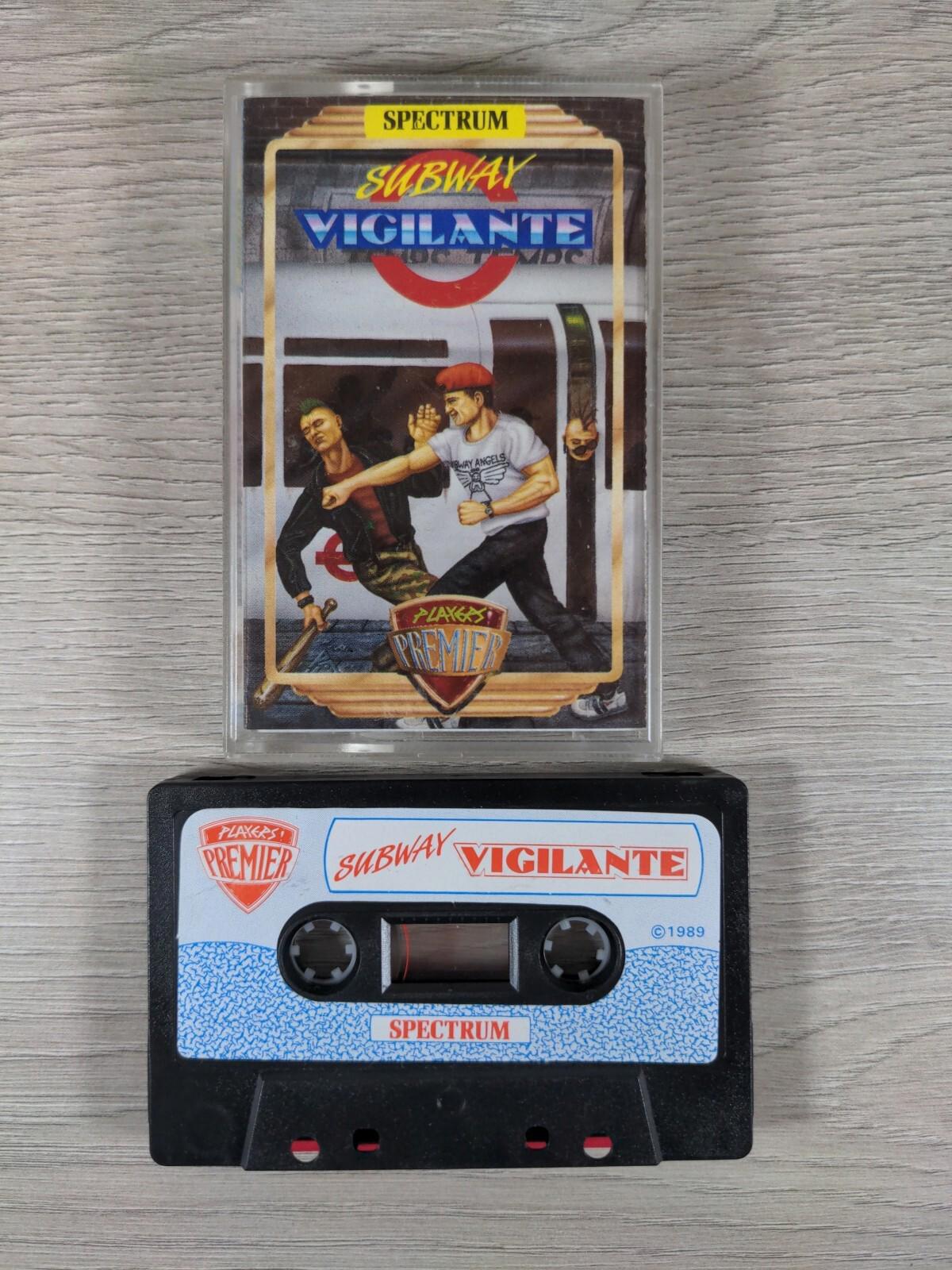 Subway Vigilante ZX Spectrum 48K 128K Video Game Cassette Tested & Working