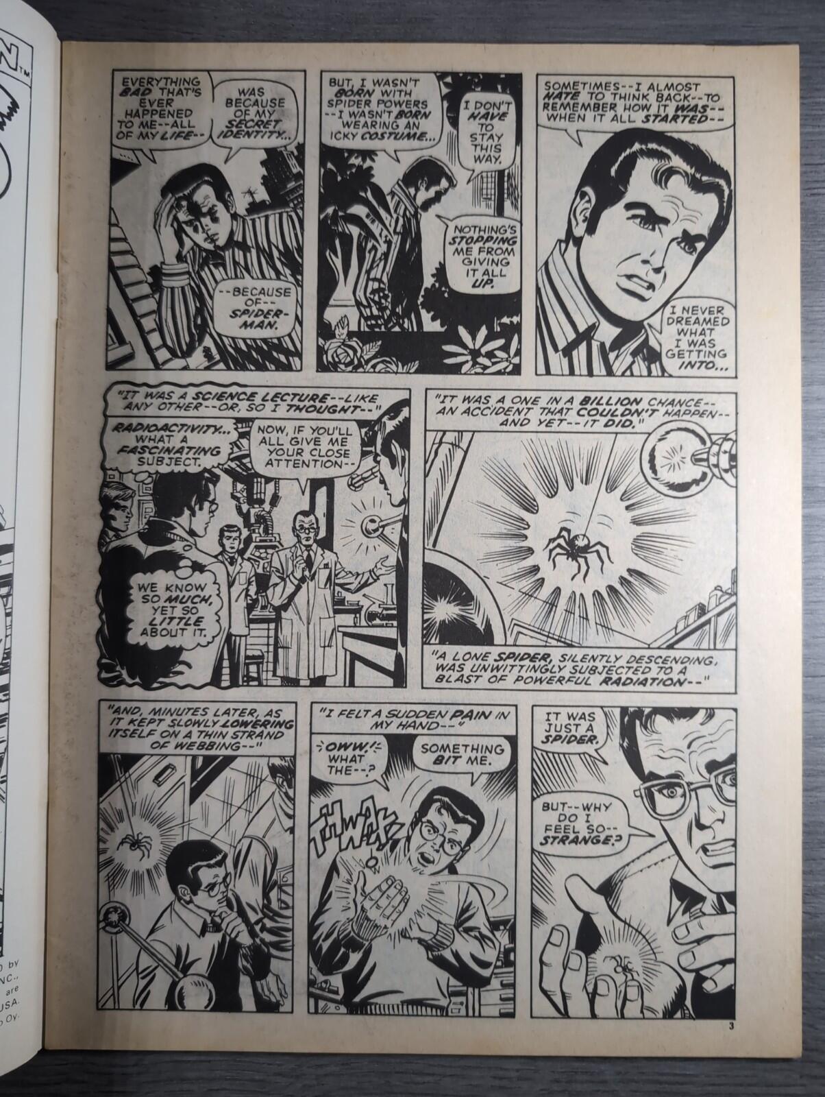 Spider-Man Comics Weekly No 125 Marvel Comics UK 5th July 1975 Vintage Comic