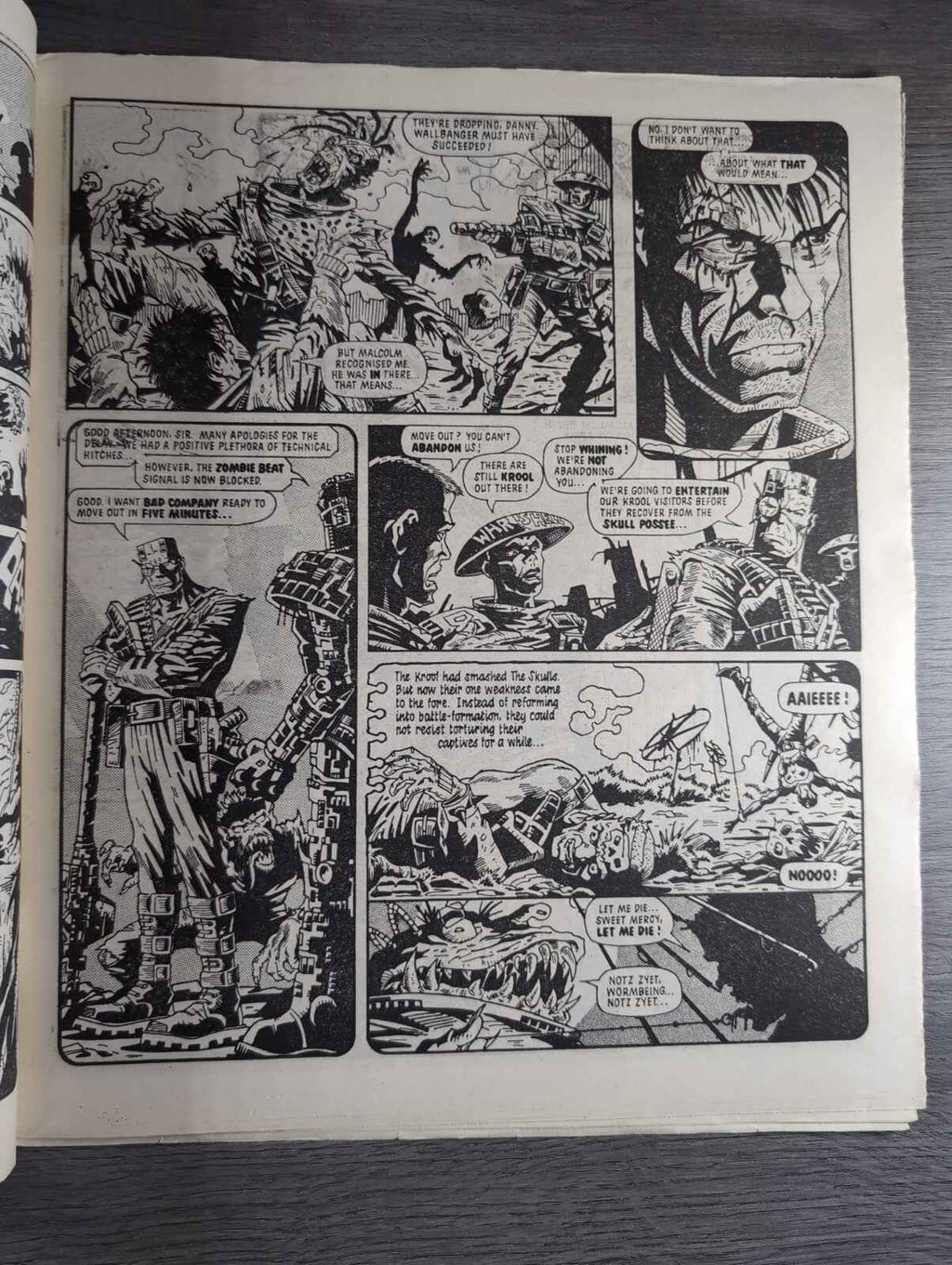 2000AD Prog 512 Featuring Judge Dread Comic 7th March 1987 Vintage Retro Comic