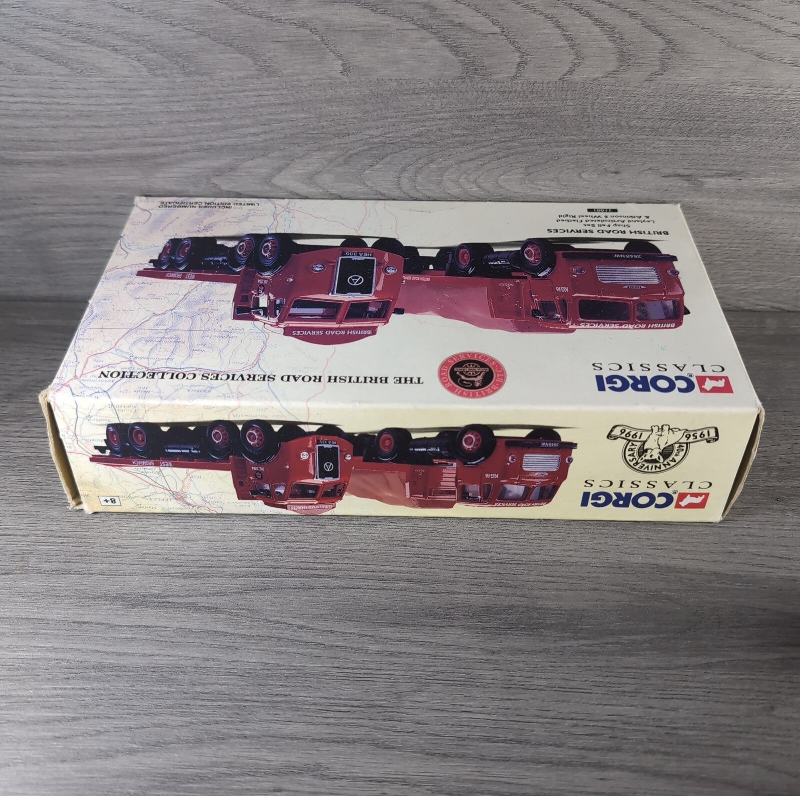 Corgi 31001 BRS Shap Fell Set Leyland Articulated Flatbed Atkinson 8 Wheel Rigid