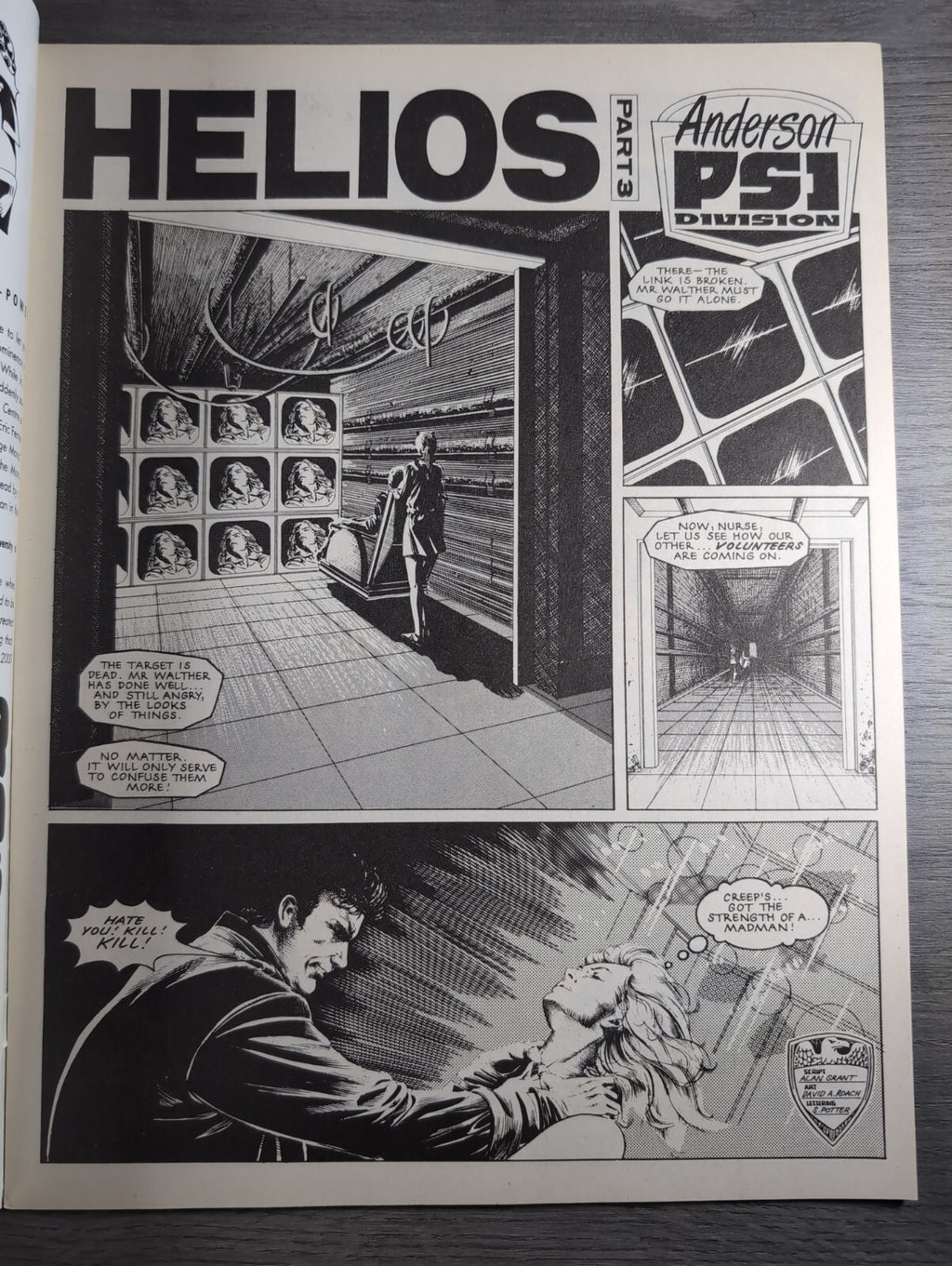 2000AD Prog 616 Featuring Judge Dread Comic 4th March 1989 Vintage Retro Comic