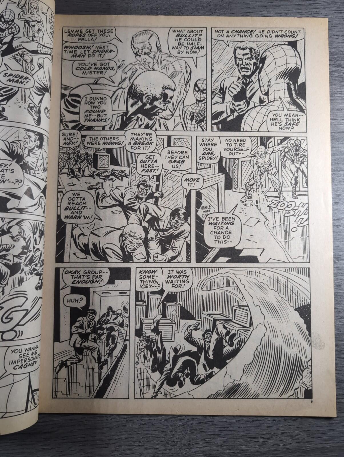 Spider-Man Comics Weekly No 122 Marvel Comics UK 14th June 1975 Vintage Comic