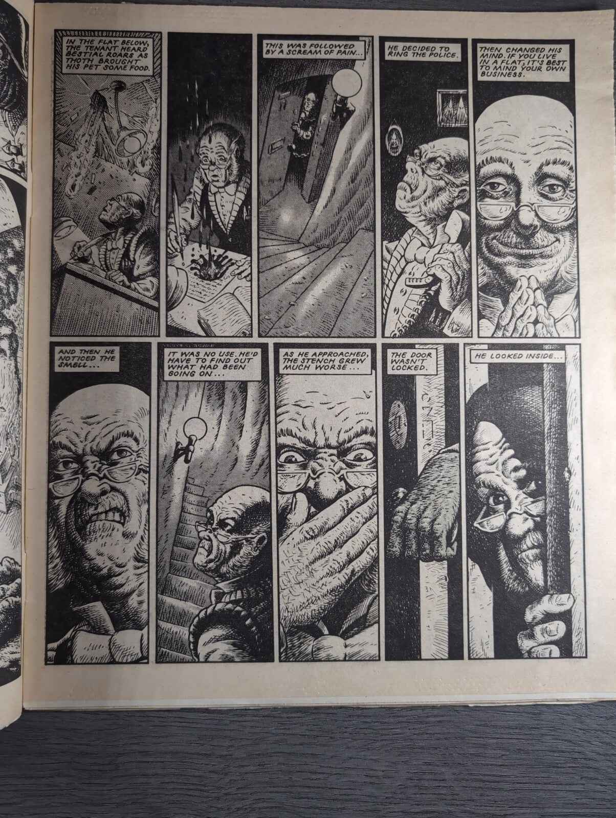 2000AD Prog 436 Featuring Judge Dread Comic 21st Sept 1985 Vintage Retro Comic