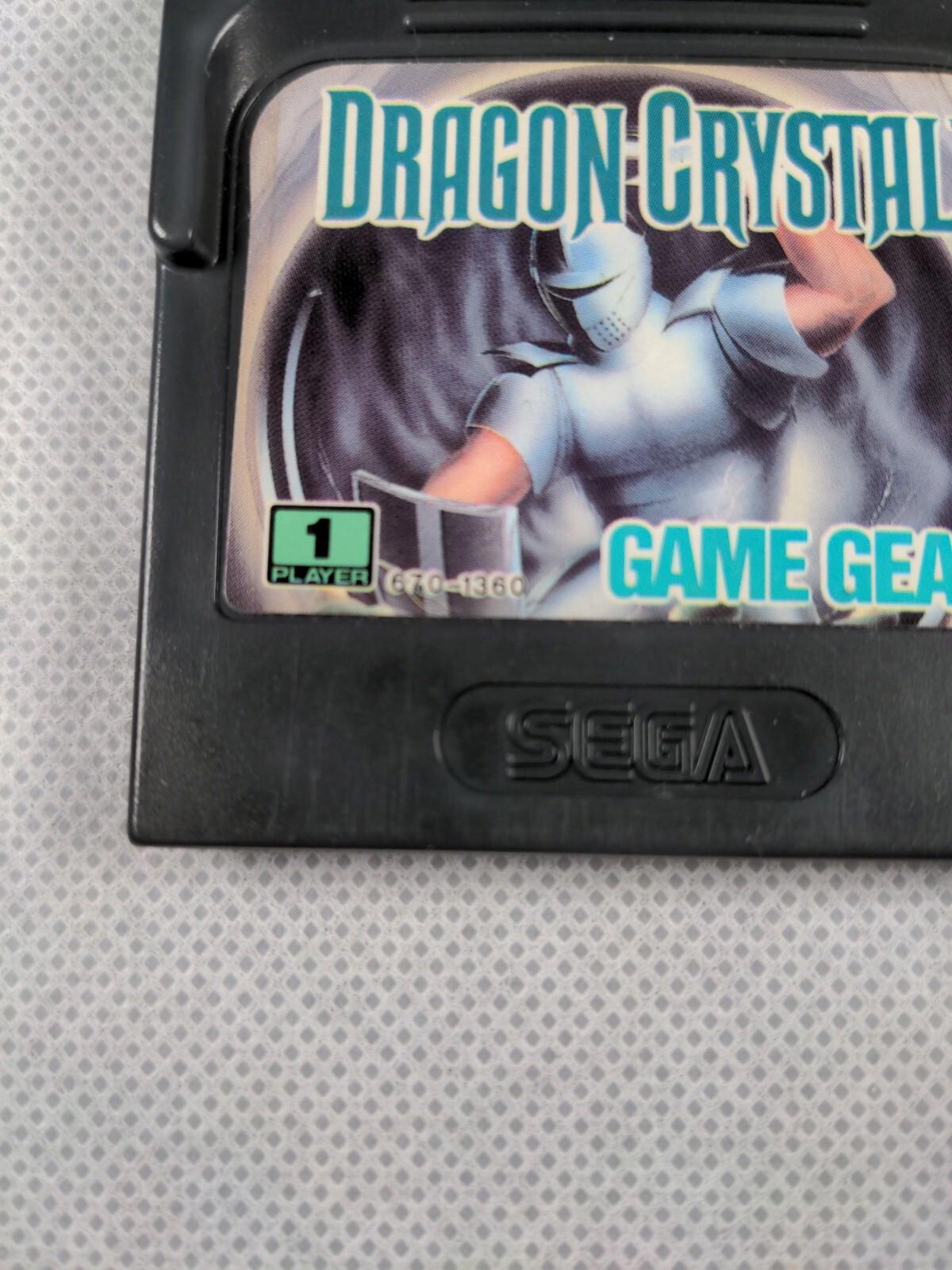 Dragon Crystal Sega Game Gear Cartridge Only