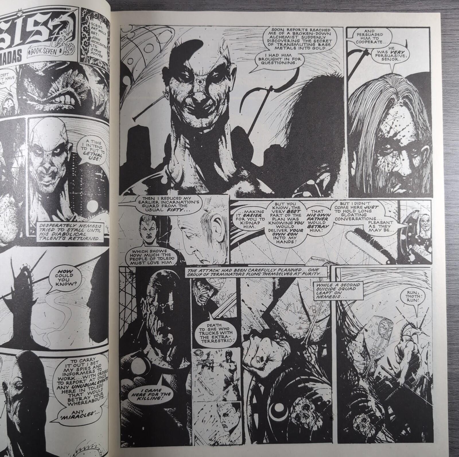 2000AD Prog 555 Featuring Judge Dredd 2nd January 1988 Vintage Comic