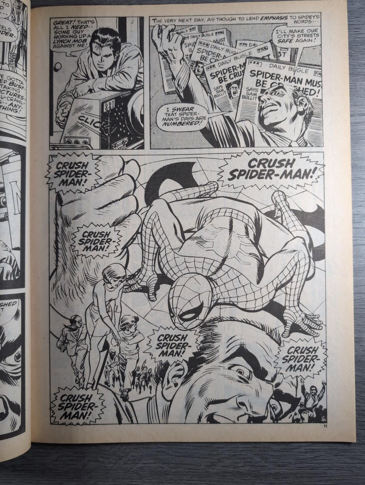 Spider-Man Comics Weekly No 119 Marvel Comics UK 24th May 1975 Vintage Comic