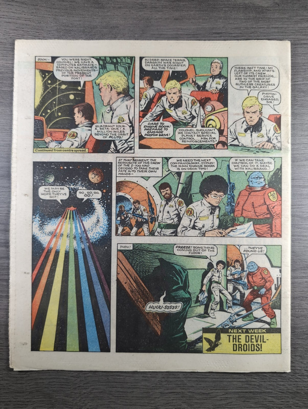 Eagle Comic Issue No. 250 3rd Jan 1987 Vintage Retro UK Comic