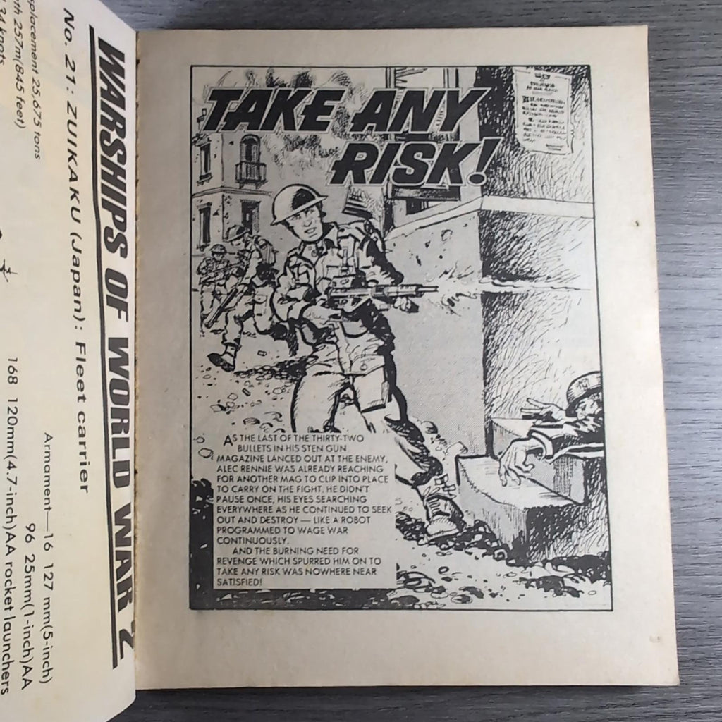 Commando Comic Issue Number 1541 Take Any Risk!