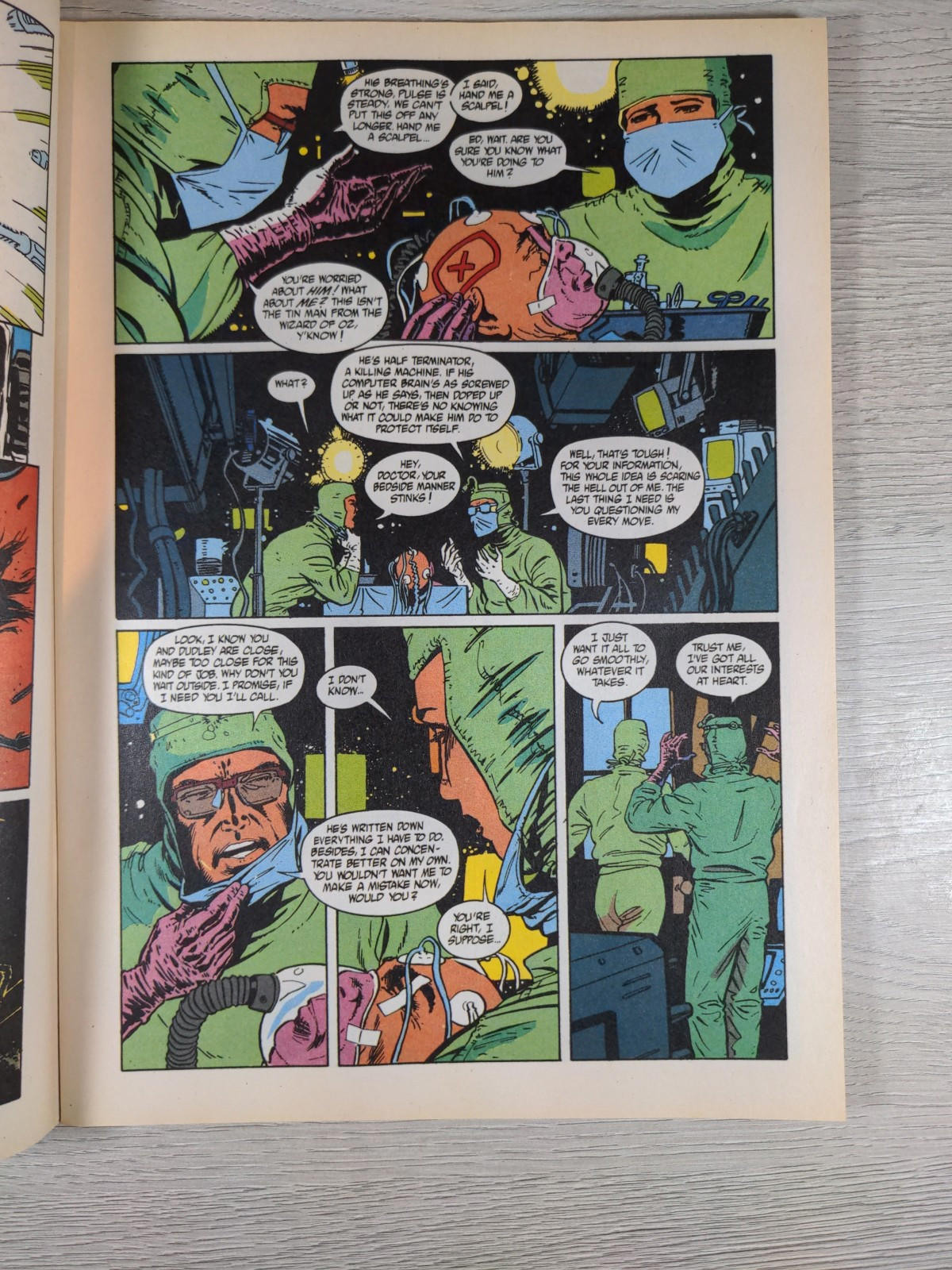 The Terminator Comic Issue 10 May 1992 Trident Comics Vintage - Retrorama UK