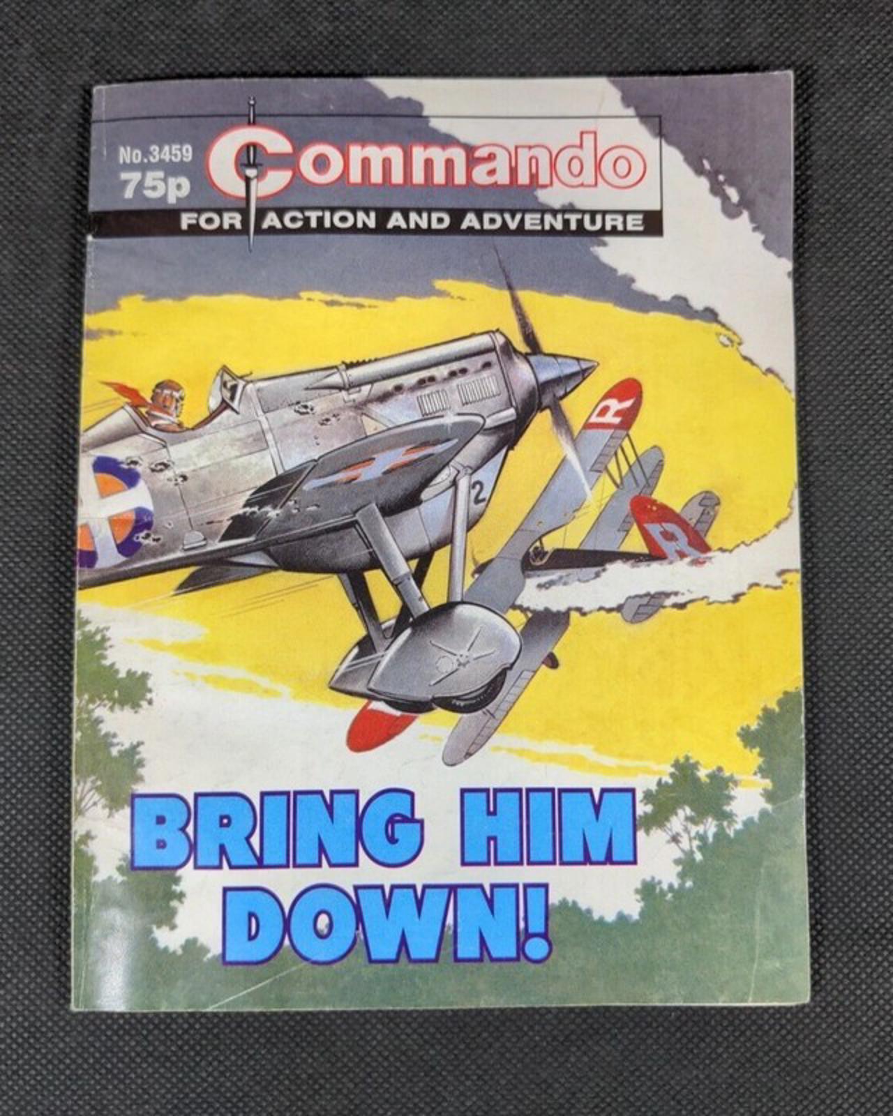 Commando Comic Issue Number 3459 Bring Him Down!
