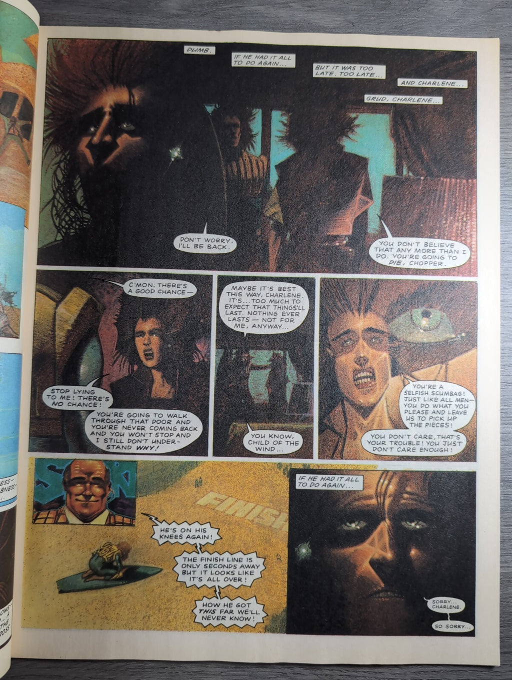 2000AD Prog 665 Featuring Judge Dread Comic 10th Feb 1990 Vintage Retro Comic - Retrorama UK