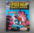 Spider-Man Comics Weekly No 71 Marvel Comics UK 22nd June 1974 Vintage Comic