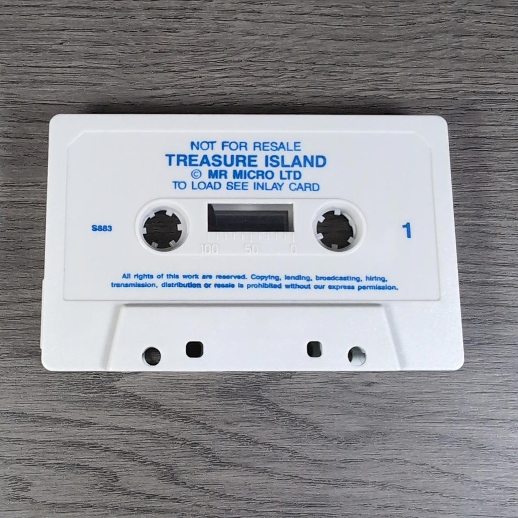Treasure Island ZX Spectrum Video Game Cassette Mr Micro Tested & Working