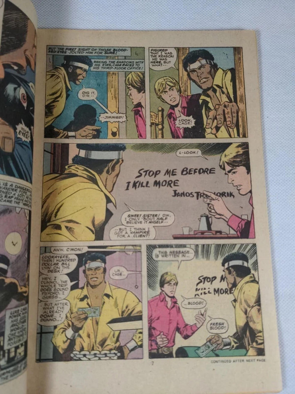 Marvel Comics Luke Cage Power Man #26 August 1975 - Vintage Comic