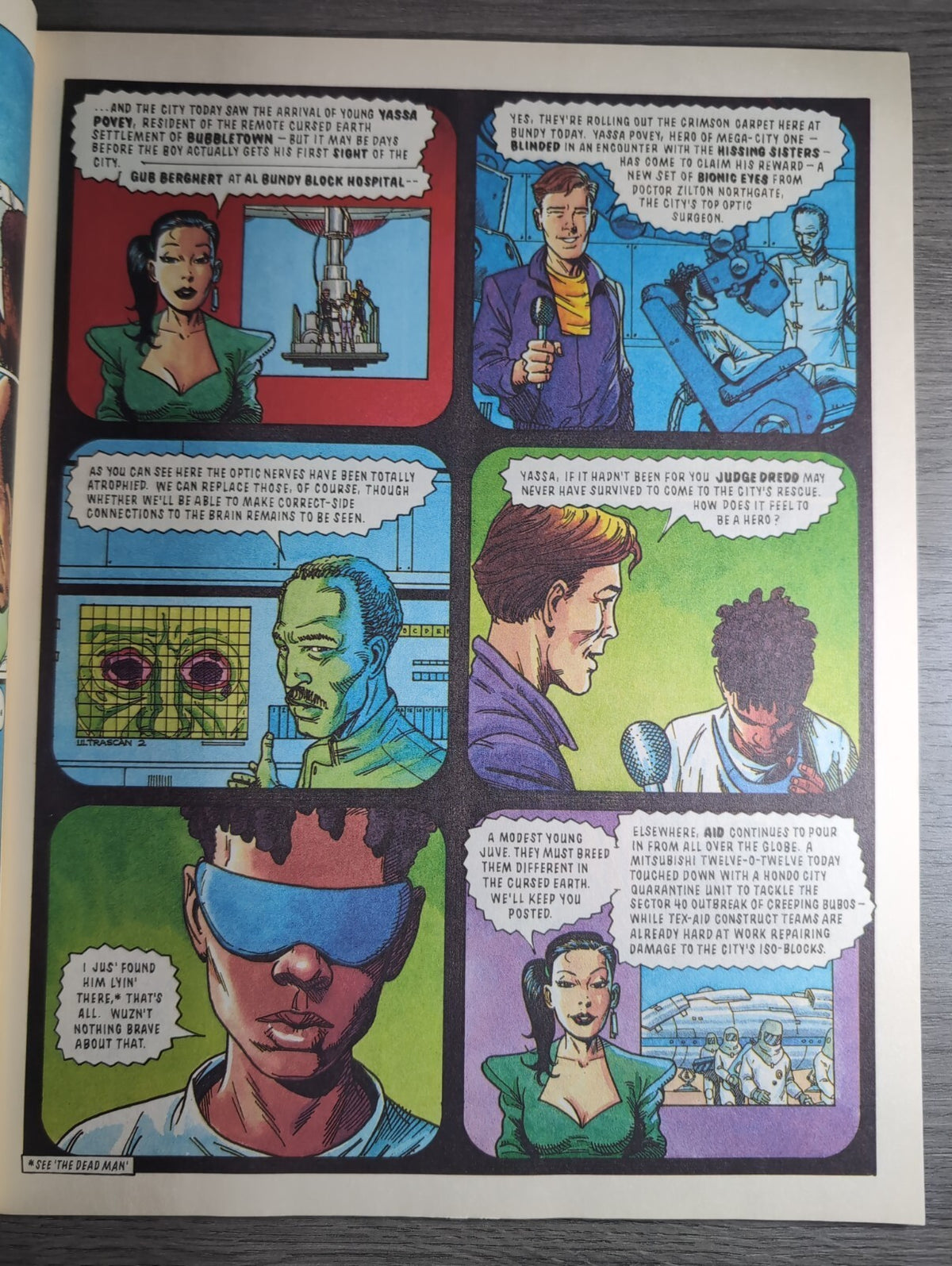2000AD Prog 703 Featuring Judge Dredd Comic 3316 1990 Vintage Retro Comic