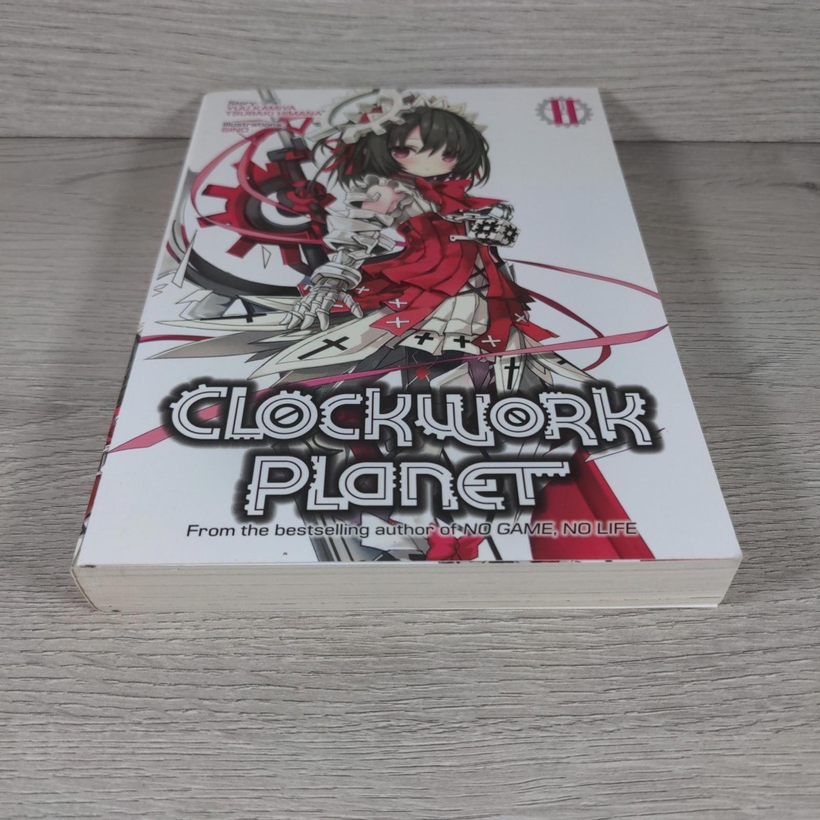Clockwork Planet Novel Vol. 2 by Yuu Kamiya Paperback Book 2018