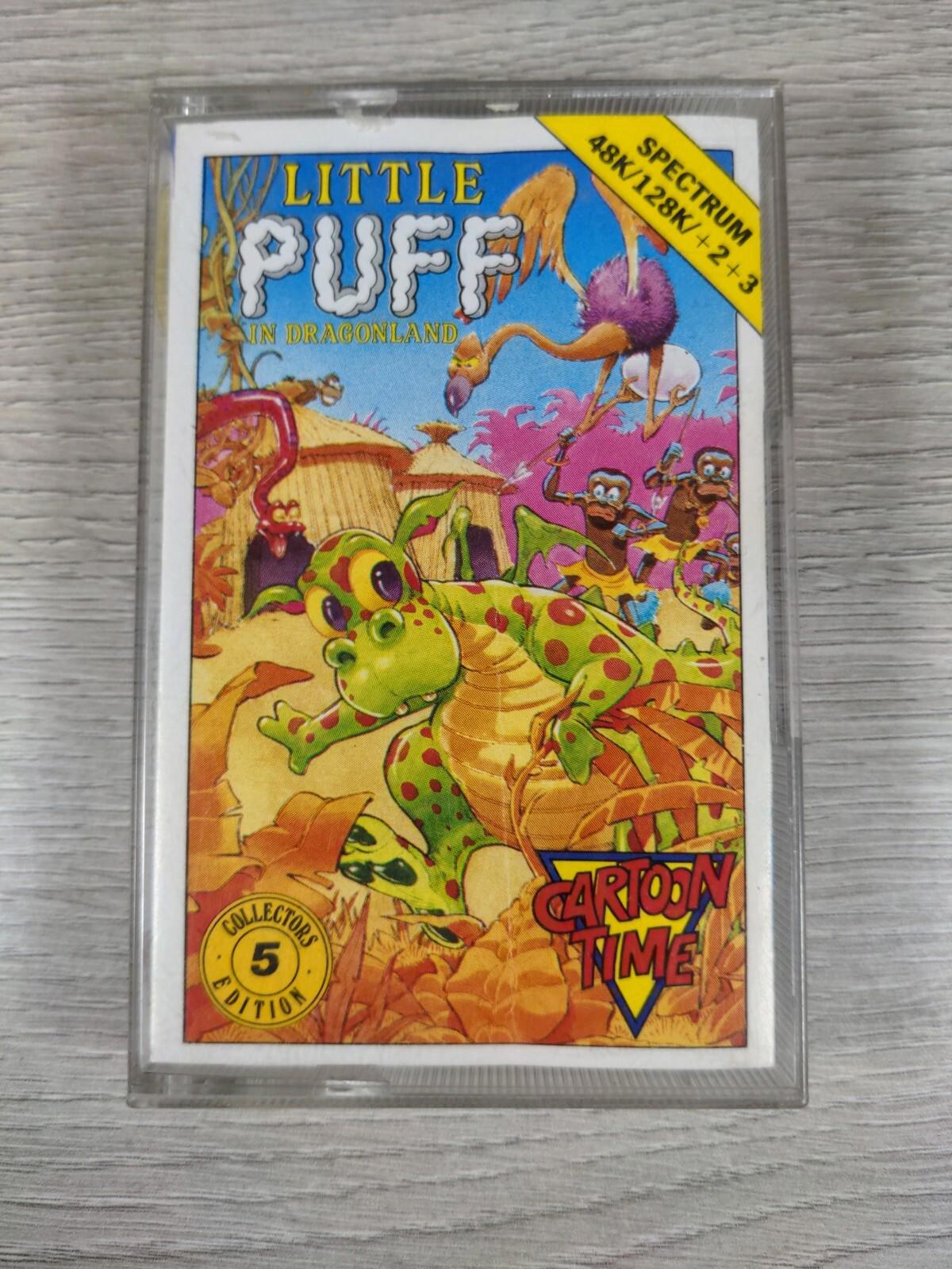 Little Puff In Dragon Land ZX Spectrum 48K 128K Game Cassette Tested & Working