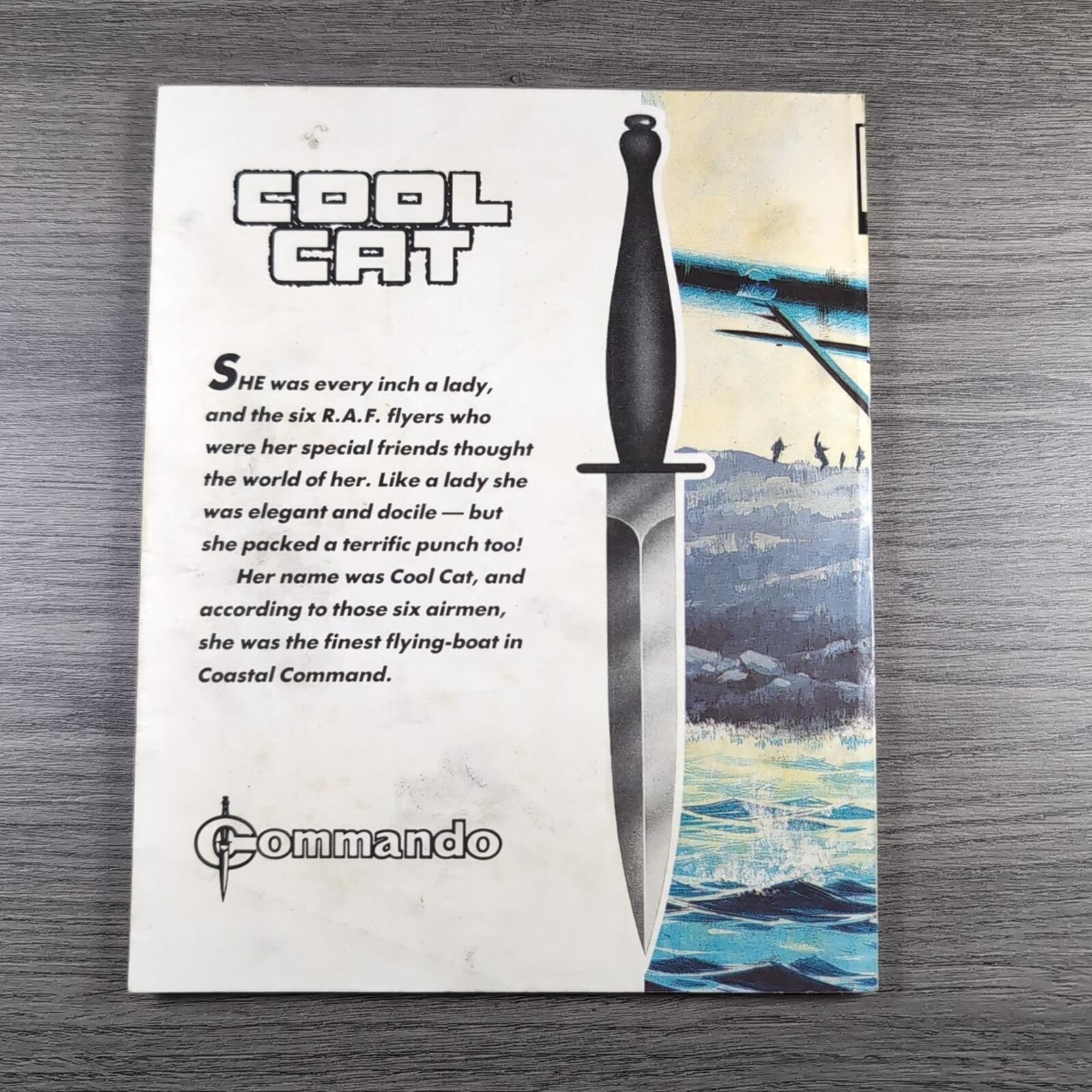Commando Comic 2483 Cool Cat Vintage War Comic