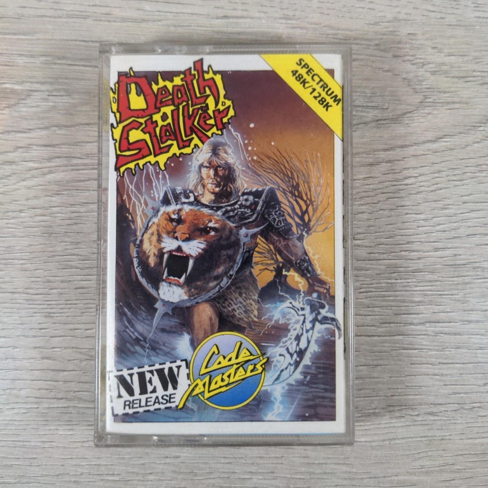 Death Stalker ZX Spectrum 48/128K Game Cassette Code Masters Tested & Working