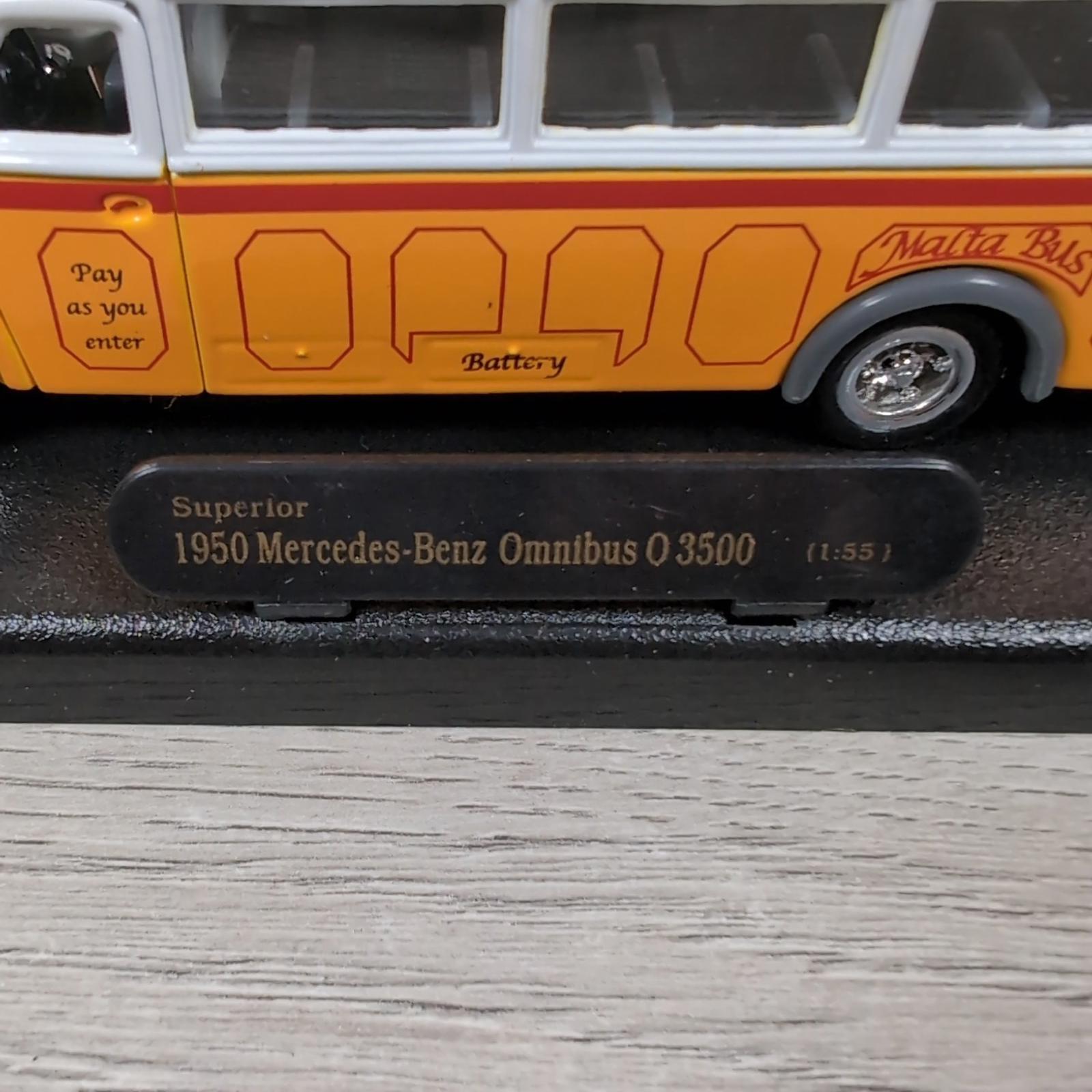 Sunnyside Collection Superior 1950 Mercedes Benz Omnibus O 3500