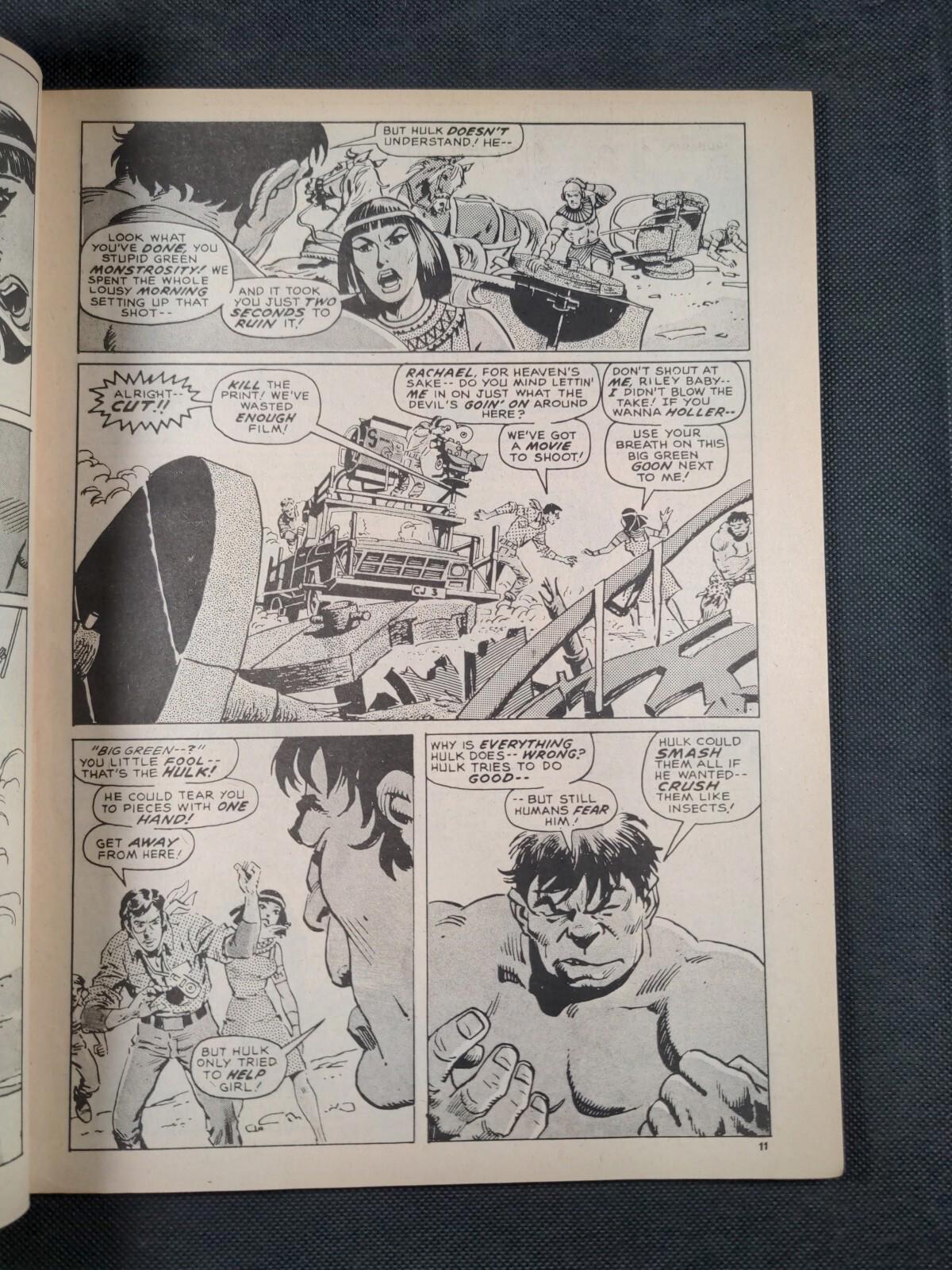 Mighty World of Marvel Issue No 117 December 1974  Marvel UK Vintage Comic