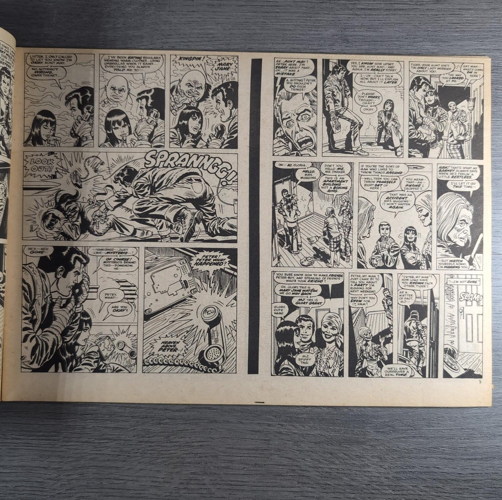 Super Spider-Man With The Super Heroes No. 191 Marvel Comics 6th October 1976