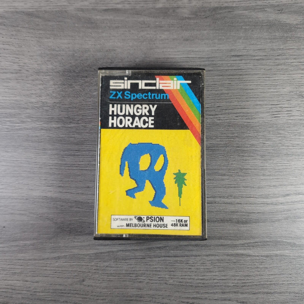 Hungry Horace ZX Spectrum 16/48K Game Cassette Tested & Working Vintage Game