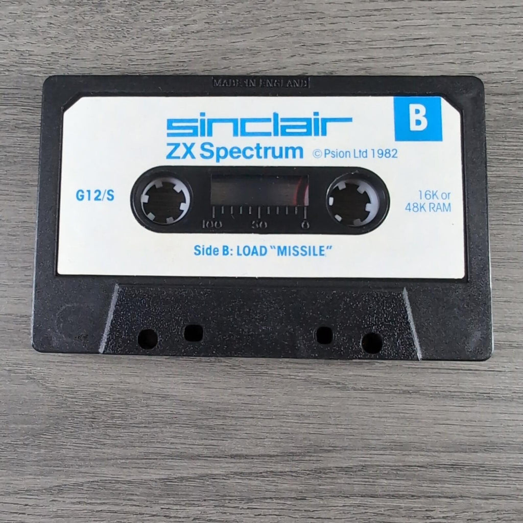 Planetoids (Missile) ZX Spectrum 16/48K Game Cassette Tested & Working