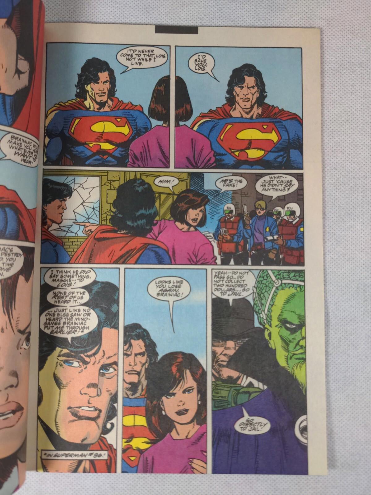 DC Comics Superman #519 January 1995 Vintage Comic - Retrorama UK