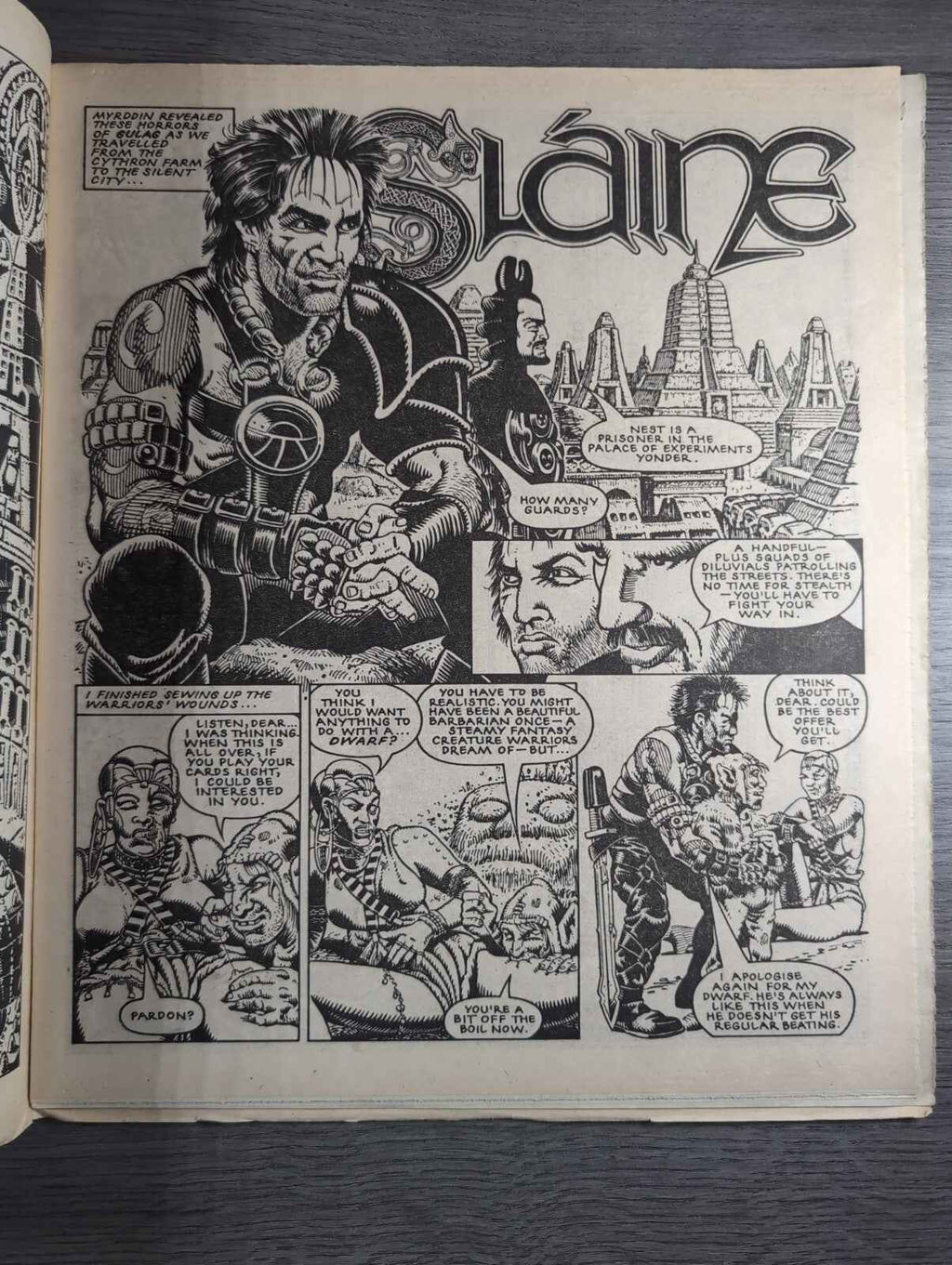 2000AD Prog 433 Featuring Judge Dread Comic 31st Aug 1985 Vintage Retro Comic