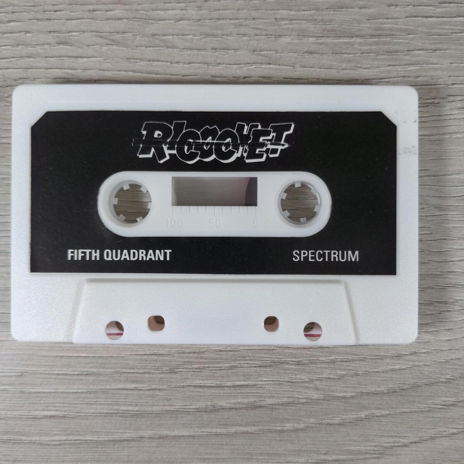 5th Quadrant ZX Spectrum 48K 128K Video Game Cassette Tested & Working - Retrorama UK