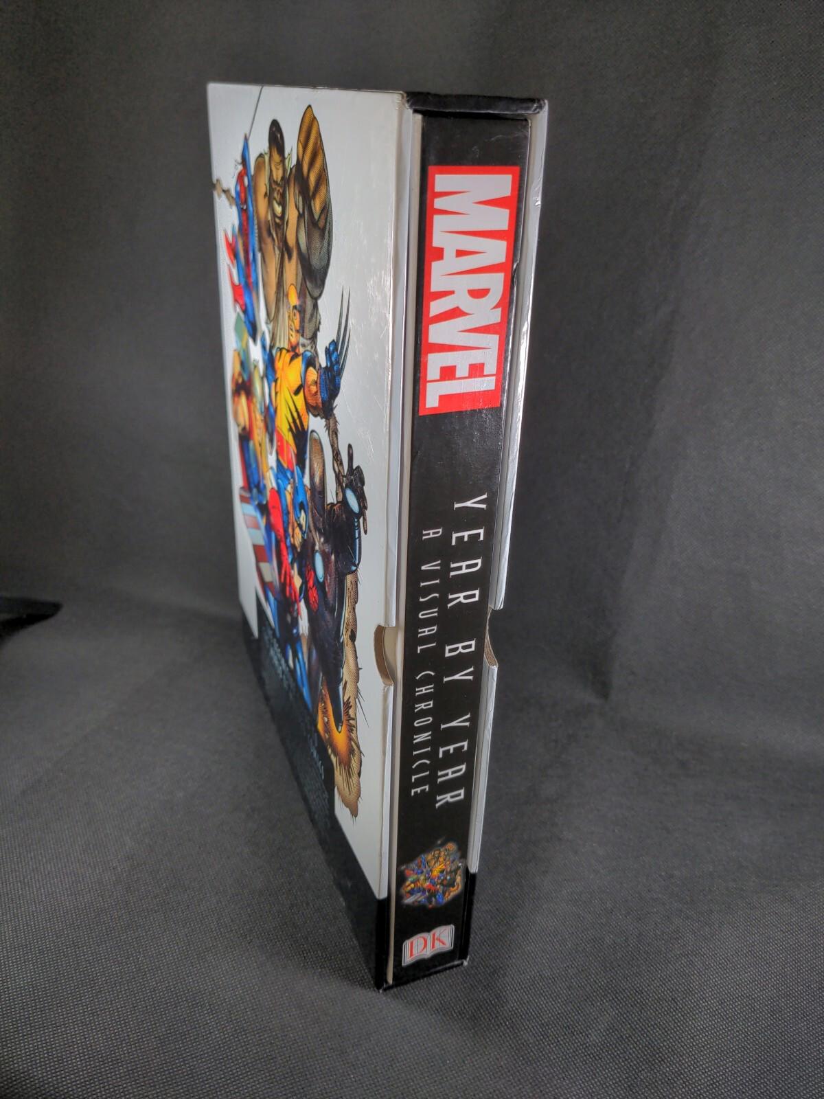 DK Marvel Year By Year A Visual Chronicle Illustrated Hardback Comic Book - Retrorama UK