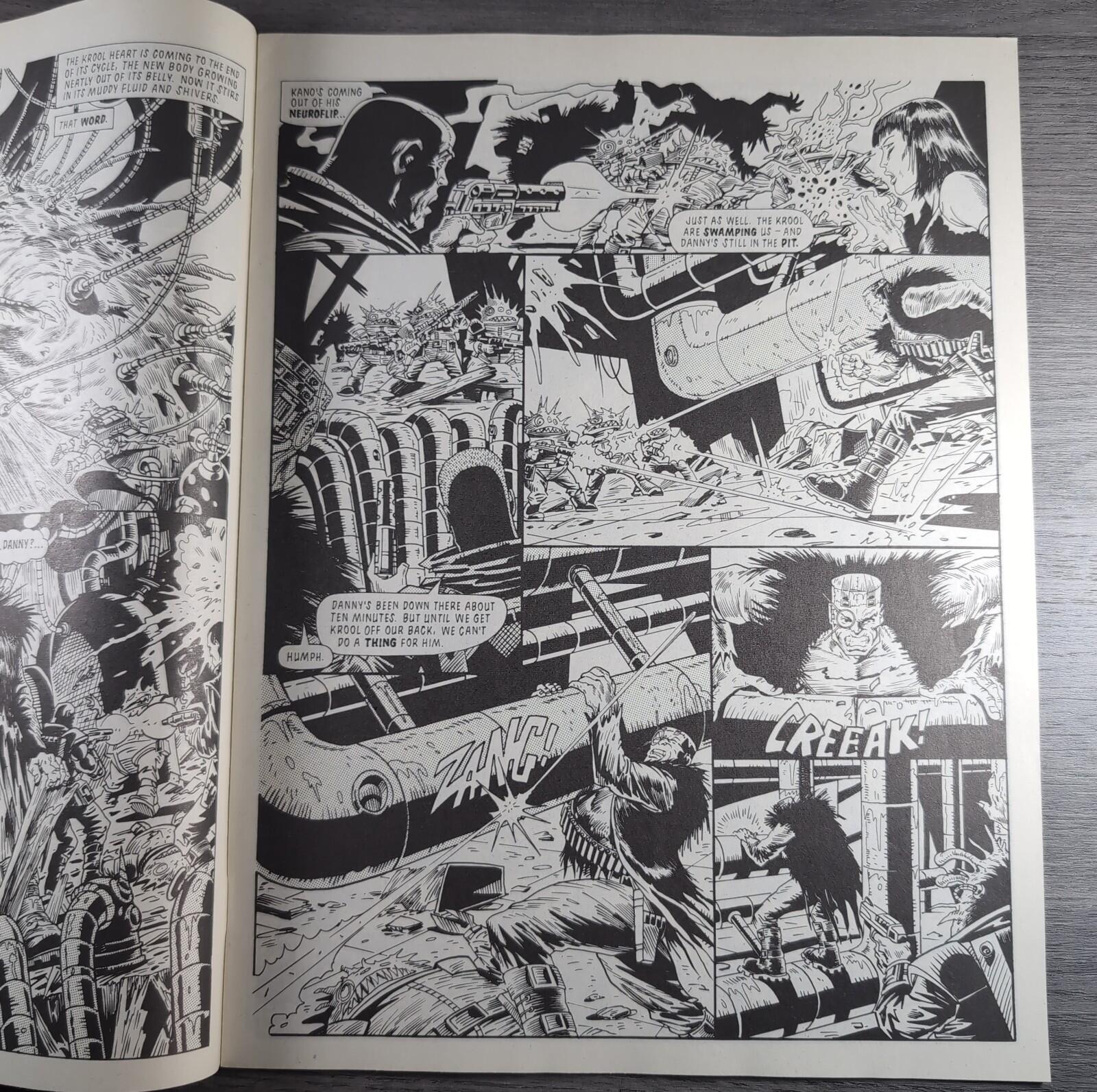 2000AD Prog 577 Featuring Judge Dredd 4th June 1988 Vintage Comic