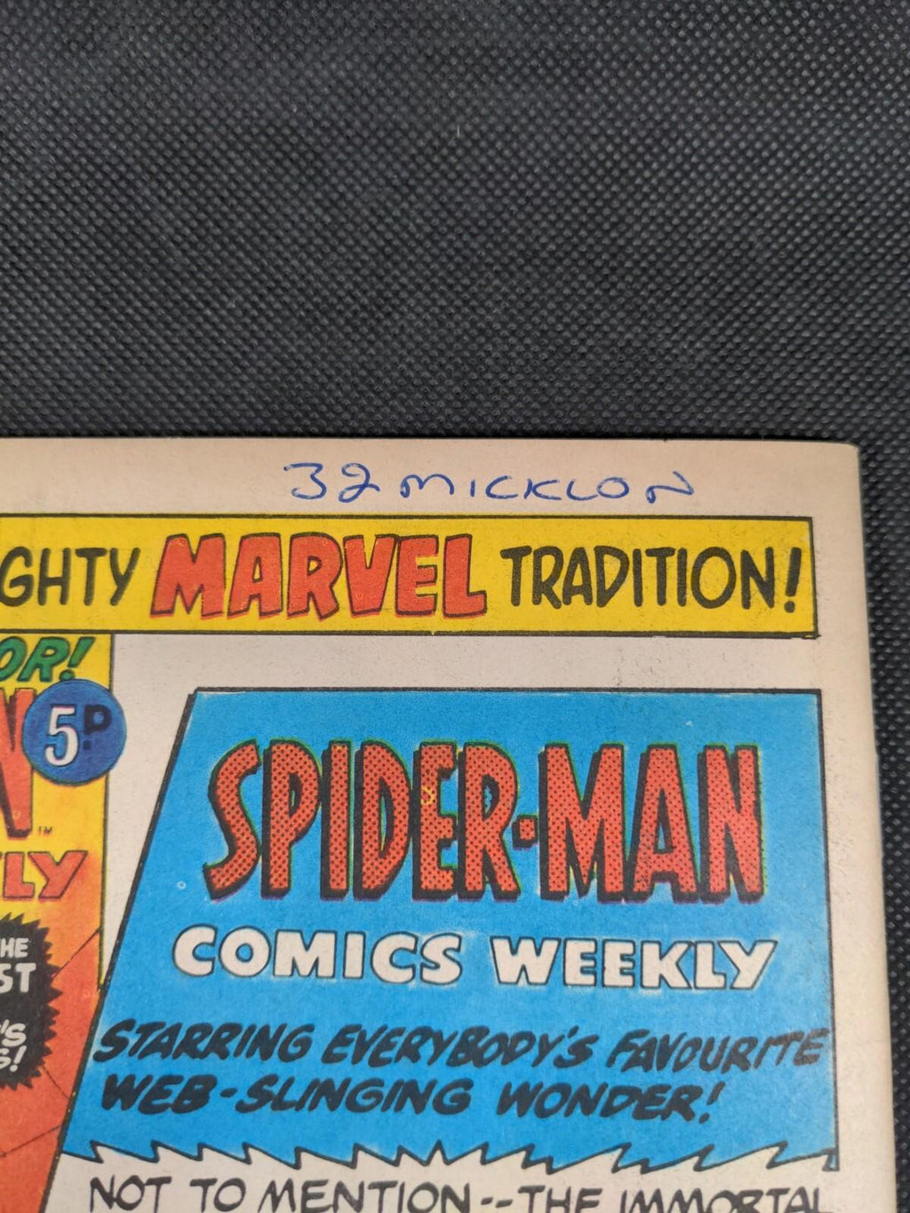 Mighty World of Marvel Issue No 58 November 1973 Vintage Marvel UK Comic - Retrorama UK