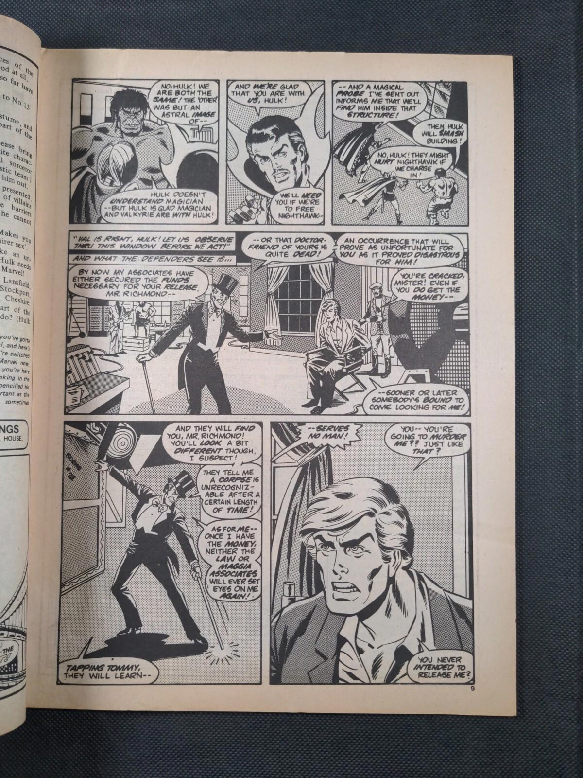 Marvel Comics - Rampage Starring The Daring Defenders - Issue No 30 May 1978