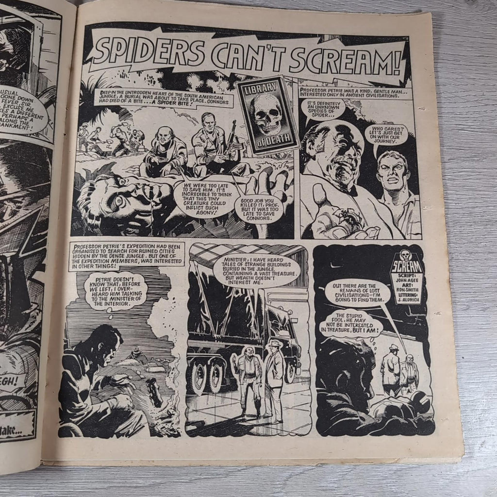 Scream! Comic Issue Number 2 31st March 1984