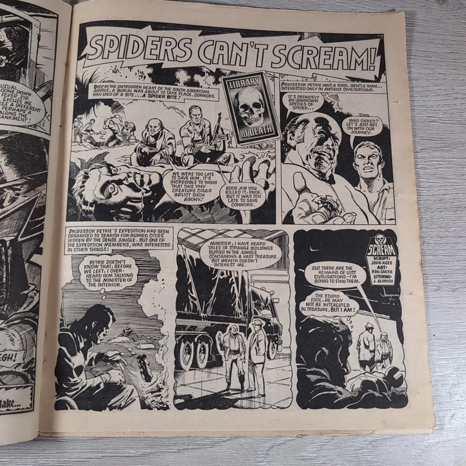 Scream! Comic Issue Number 2 31st March 1984