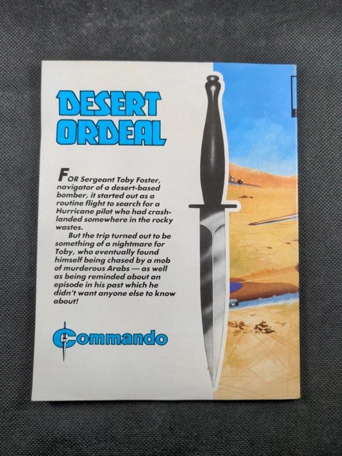 Commando Comic Issue Number 2699 Desert Ordeal