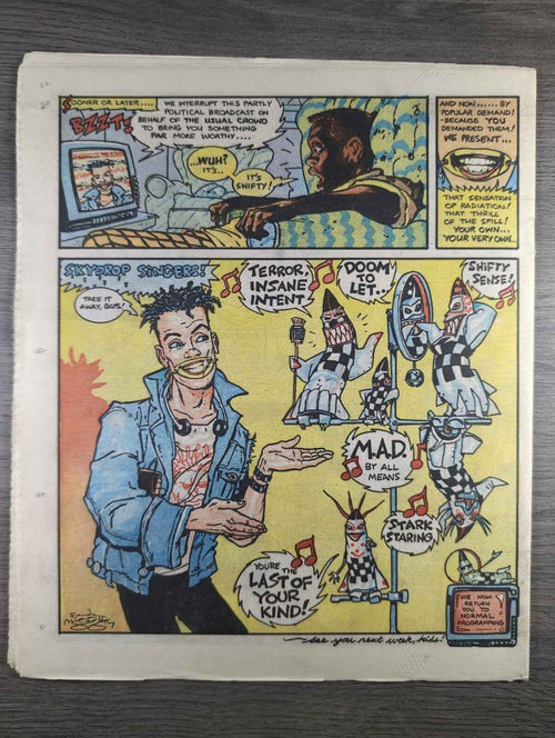 2000AD Prog 484 Featuring Judge Dread Comic Date 23rd Aug 1986 Retro Comics