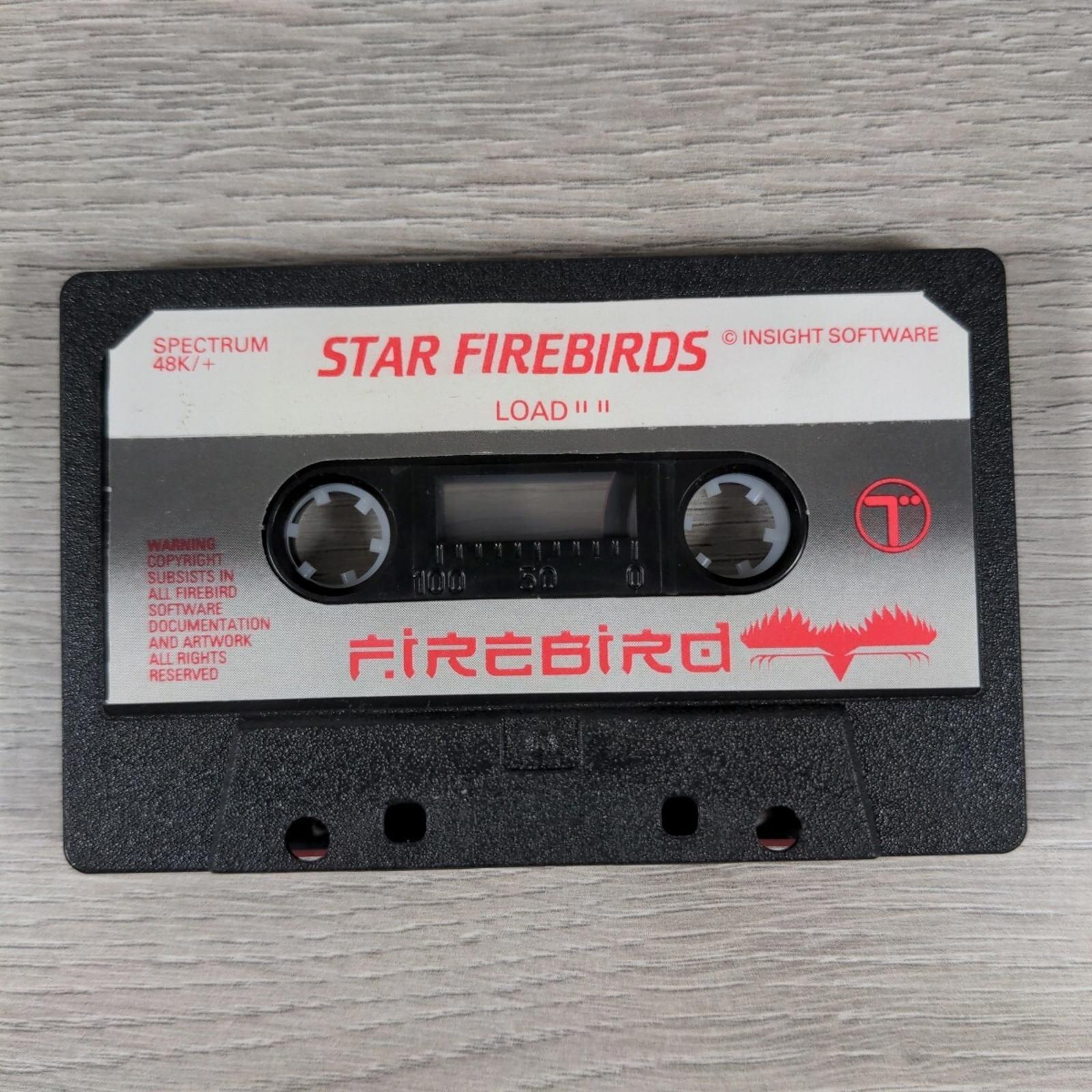 Star Firebirds ZX Spectrum 48K Firebird Game Cassette Tested & Working - Retrorama UK