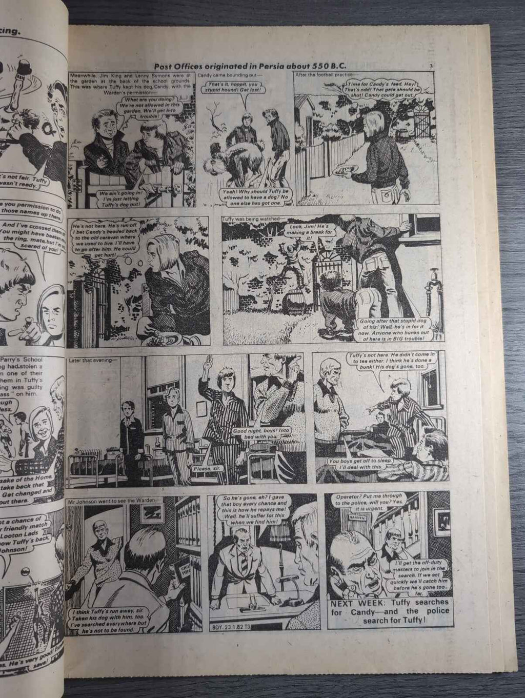 Buddy Comic Issue No 50 23rd January 1982 Vintage Retro Comic